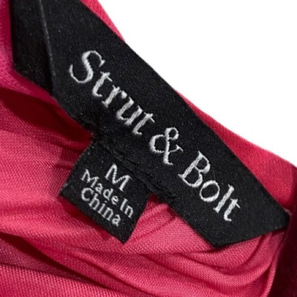 Strut & Bolt Flowy Pink Medium Dress - Picture 5 of 10